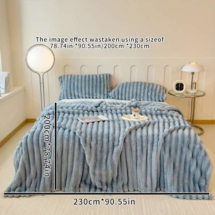 1ps Blanket Color Peach Pink size 150.01x200.0cm