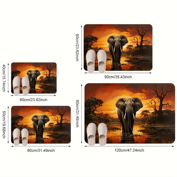 1Pc 15.7x23.6inch 40x60cm Floor Mat
