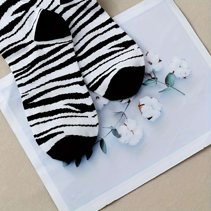 1 Pair Mixed Color One Size Socks