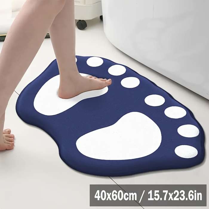 1Pc Grey 40x60cm Floor Mat