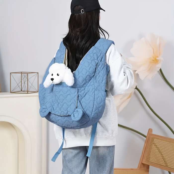 1pc Sky Blue Pet Bag