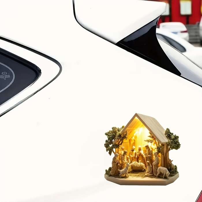 1pc 15.24 cm Jesus Christian Themed Stickers