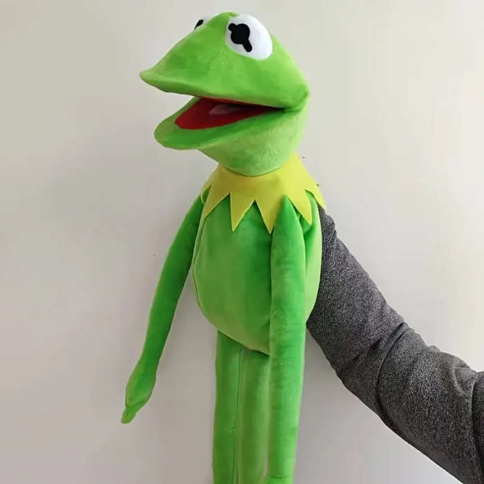 Soft Green Frog Plush Toy