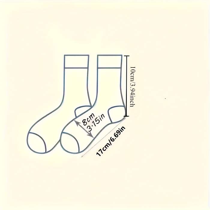 10 Pairs Sock Color Mixing