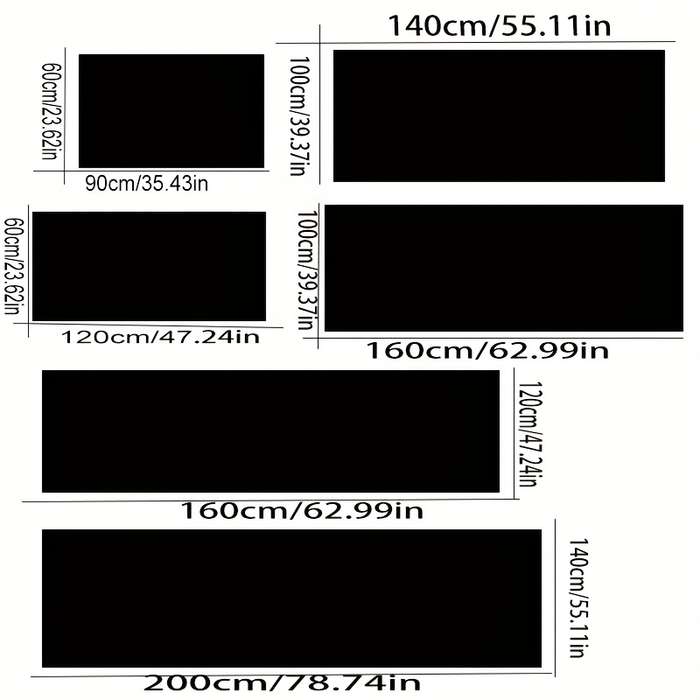 1Pc Tie Dye Brown 60x120cm Floor Mat