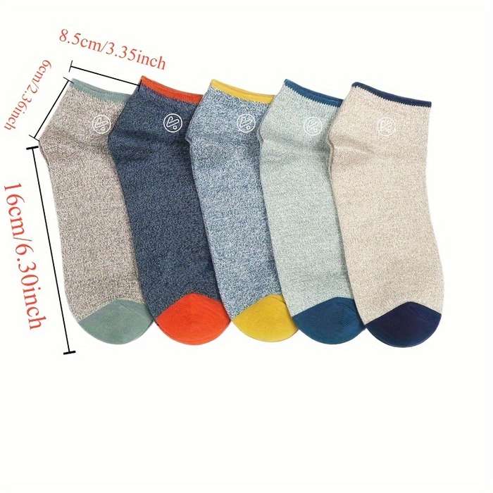 5 Pairs M  Mix And Match High Elastic Socks
