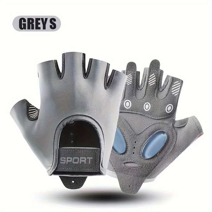 1 Pair Pink M Outdoor Sports Gloves