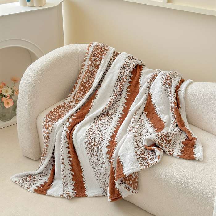1ps Blanket Color Dark Green size 200x230cm