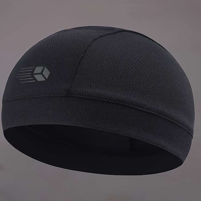 1pc Versatile Use Cooling Skull Cap Breathable Sweat-Wicking Beanie for Cycling Running Fits