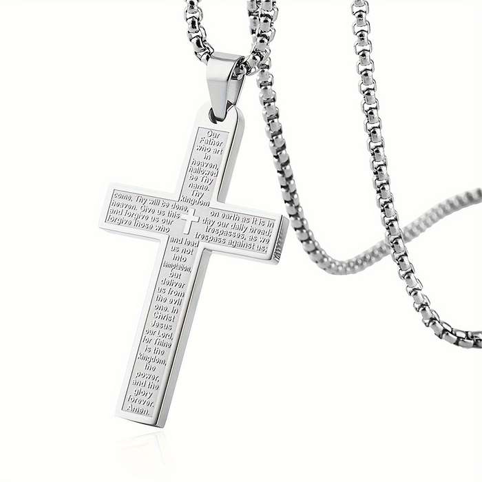 1 Piece Black Jesus Theme Pendant
