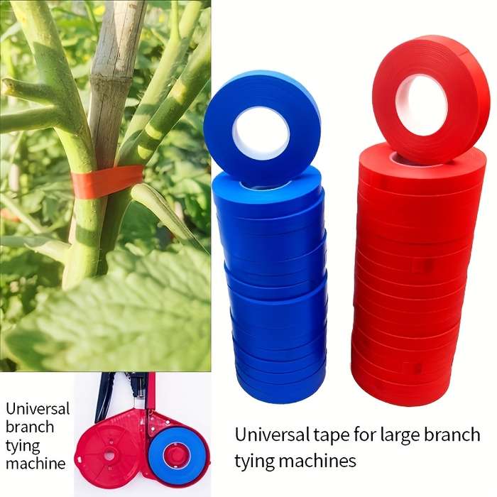 20Pcs Rolls Blue Heavy Duty Pvc Plant Ties