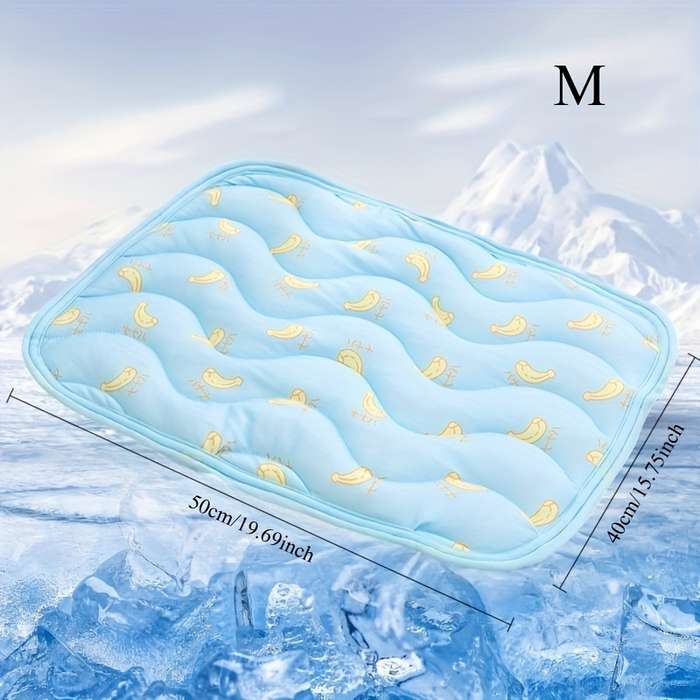 1piece Blue Banana Cooling Pad