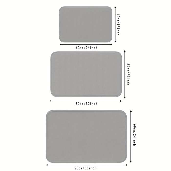 1Pc 16x24inch 40x60cm Floor Mat