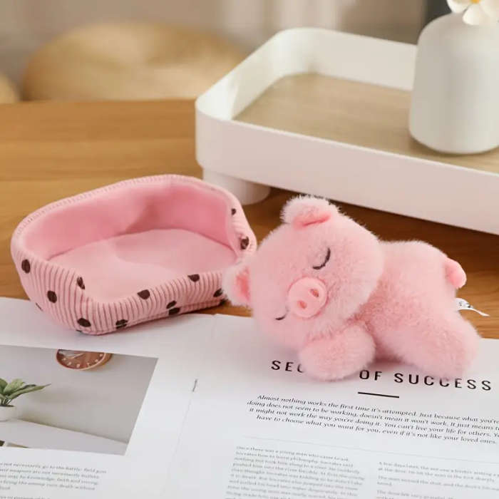 1pc Cute Animal And Bird Nest Plush Toy Dog