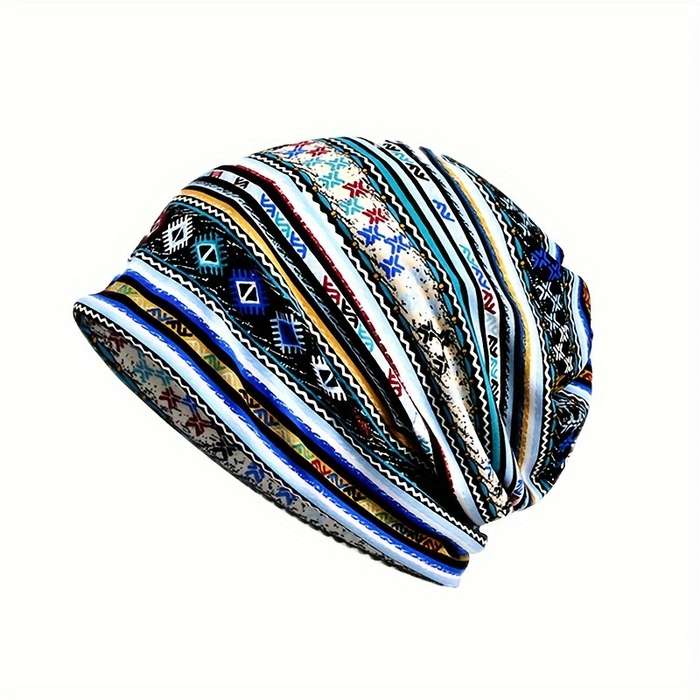 Hat Blue Flower A