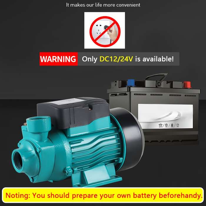 1Pc 12V High Efficiency Water Pump 2100Lh Output