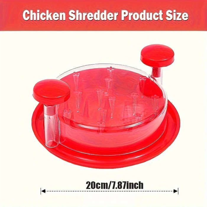 1Pc Manual Food Chopper And Cutter Easy Twist Shred And Dice Color Sent Randomly