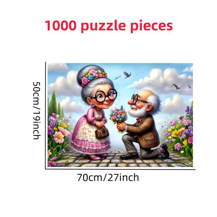 1000 Piece Paper Jigsaw Puzzle For Adults