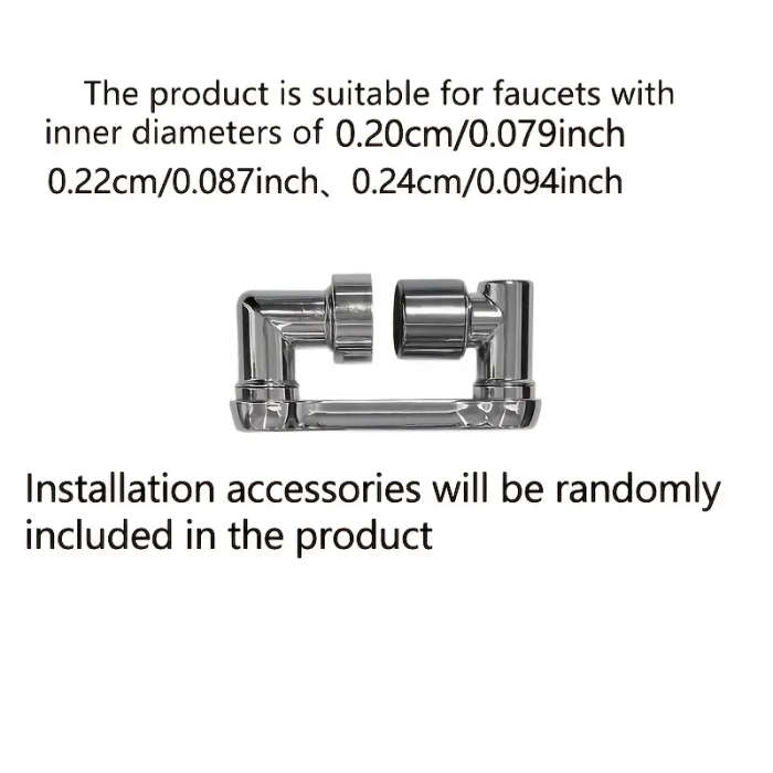 2-Piece Universal Swivel Water Nozzle Set