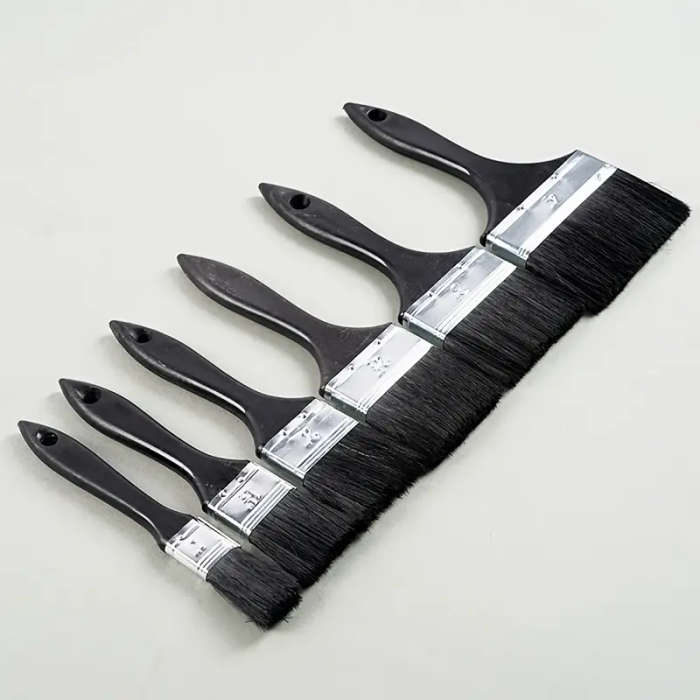 4-Piece Flat Paint Brush Set