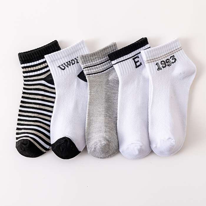 20 Pairs Mixed Color One Size High Elastic Socks