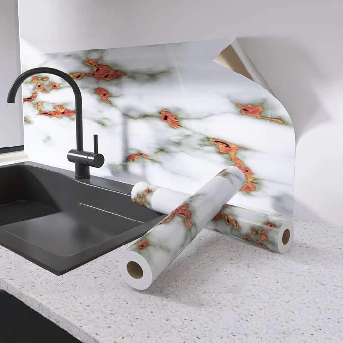 1PC Wall StickersPlatinum StOne 78.74x23.62in  200x60cm
