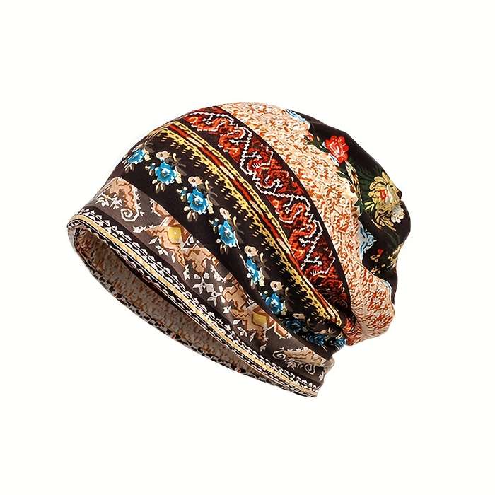 Hat Blue Flower A