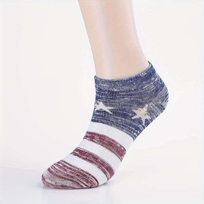 5 Pairs Mixed Color One Size High Elastic Socks