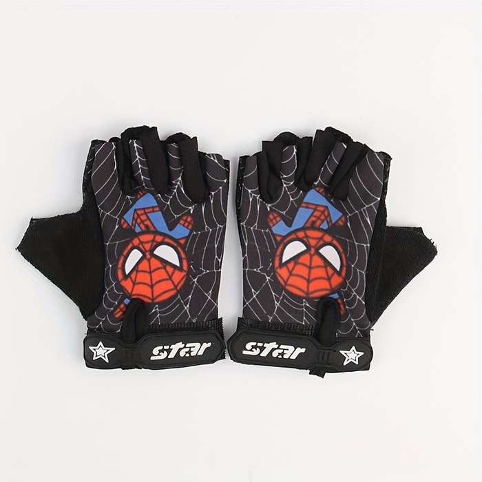 1 Pair Blue Pair Outdoor Sports Gloves