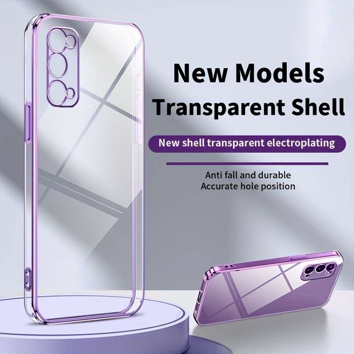 1pc Purple For Samsung Galaxy S20 Phone Cases