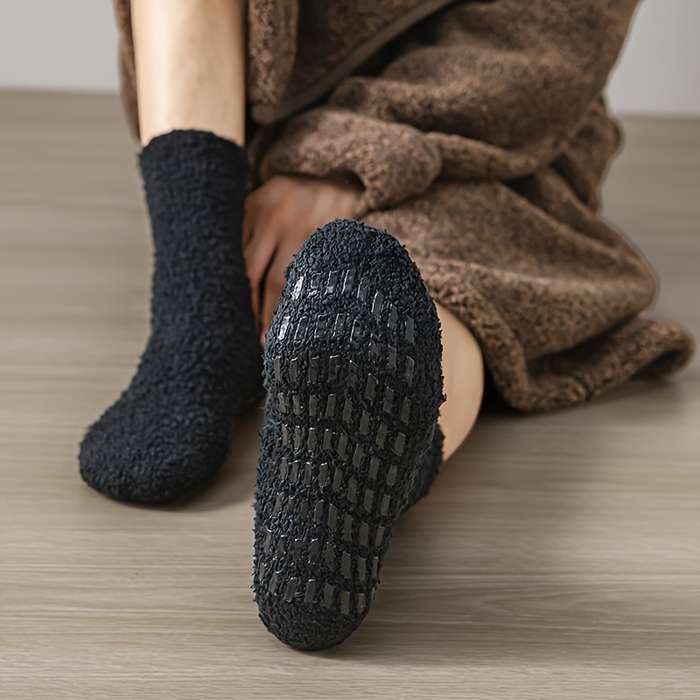 5 Pairs Mixed Color One Size High Elastic Socks