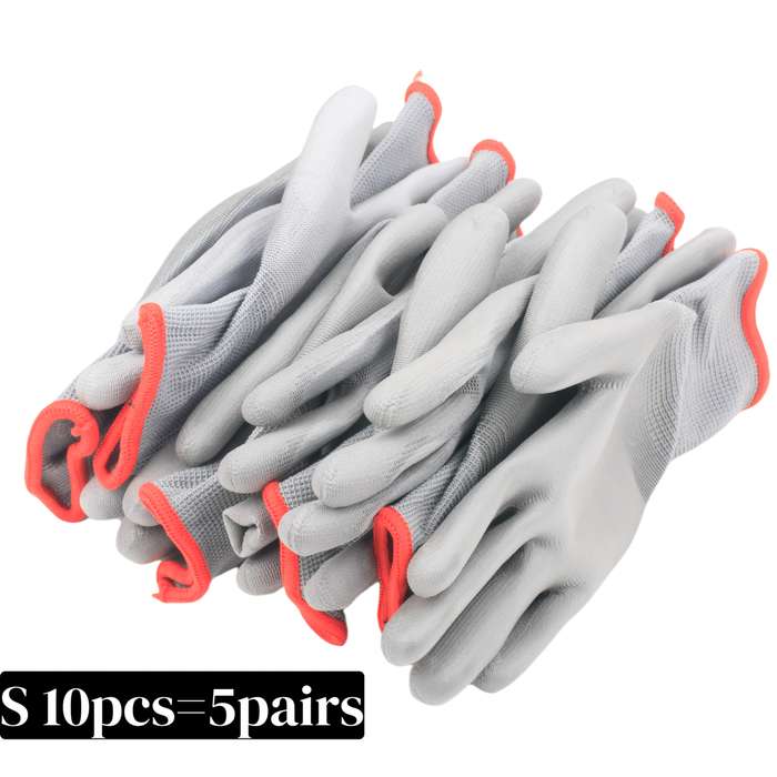 5 Pairs Size XL Andpu Nylon Multi Purpose Work Gloves