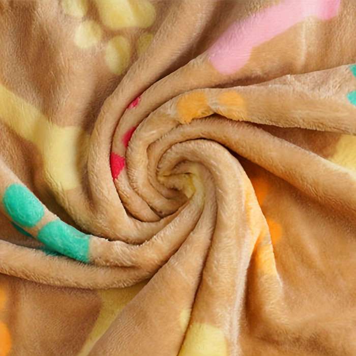 1ps Blanket Color Camel size S  58.42x38.1cm