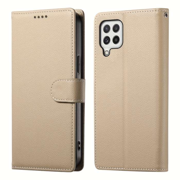 1pc Beige For Samsung Galaxy A22 Phone Cases