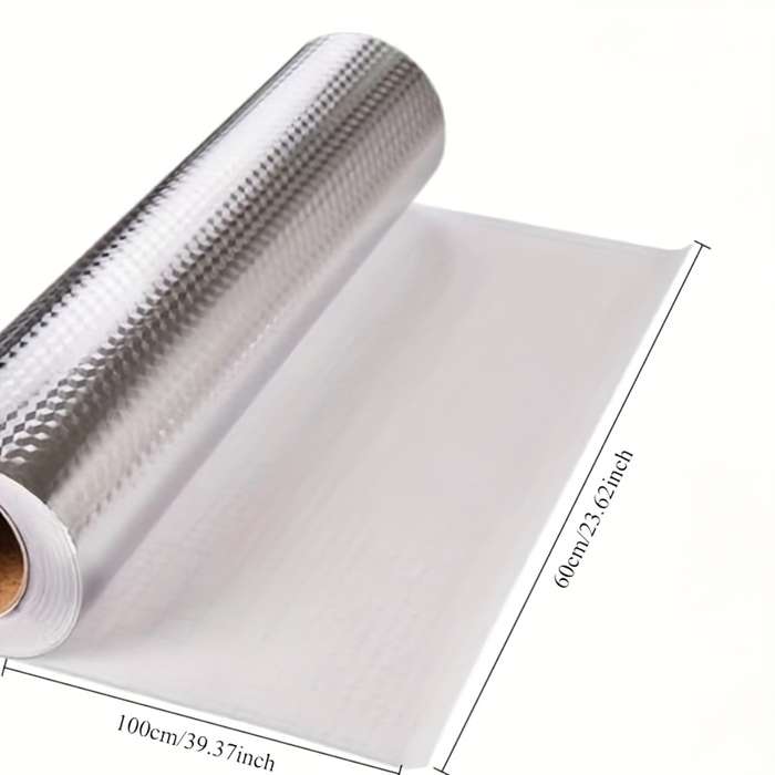 1PC Wall StickersSilvery diamond drawer liner3.0 Meters x 30.0 cm