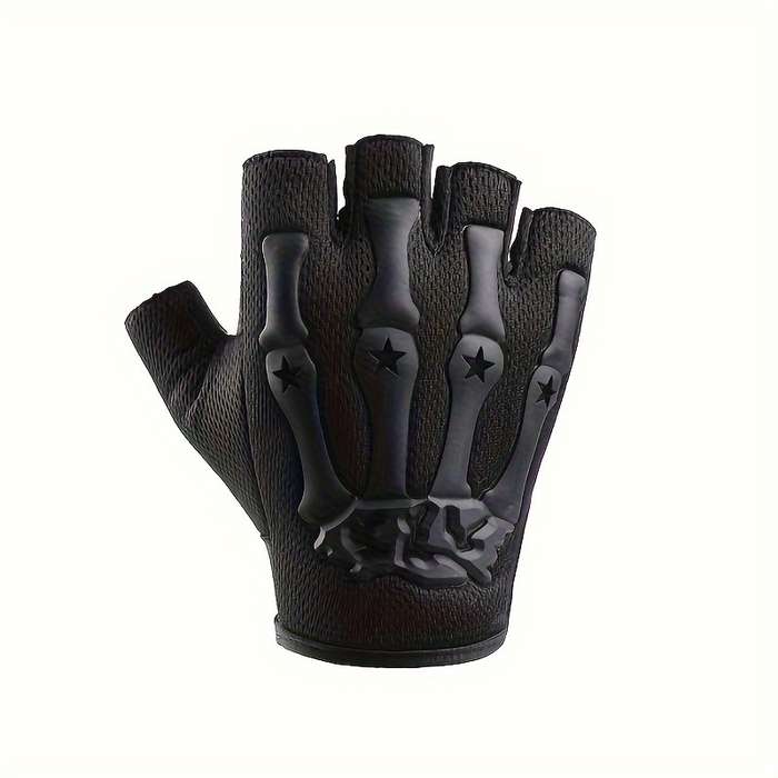 1 Pair Army Green One Size Fits All Outdoor Sports Gloves