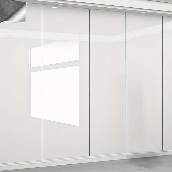 1PC Wall StickersPure White60X300CM  23.62X118.11IN