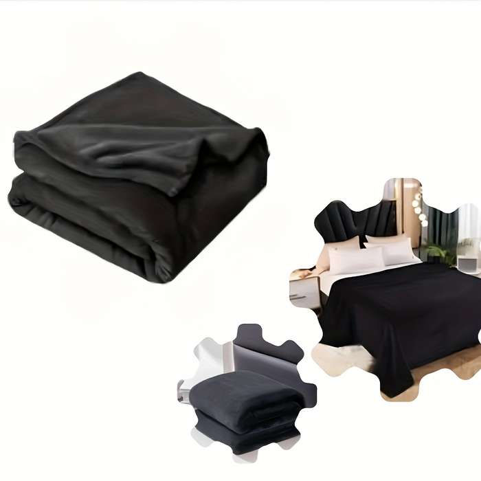 1ps Blanket Color Charcoal Gray size 100x150