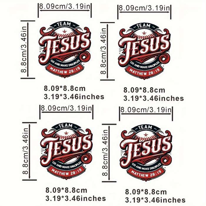 1PC  Jesus Christian Themed Stickers