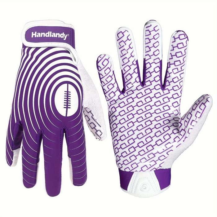 1 Pair White Blue Size XL Outdoor Sports Gloves