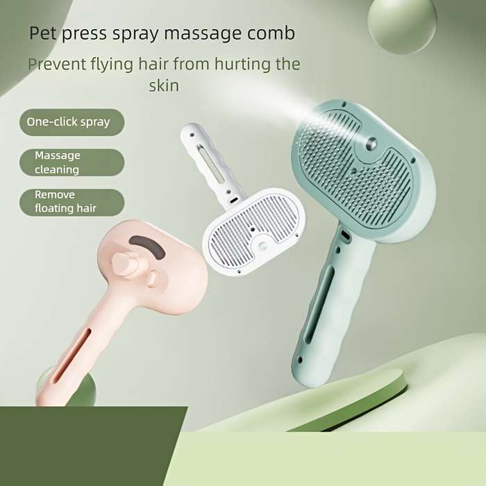 1pc Green Pet Comb