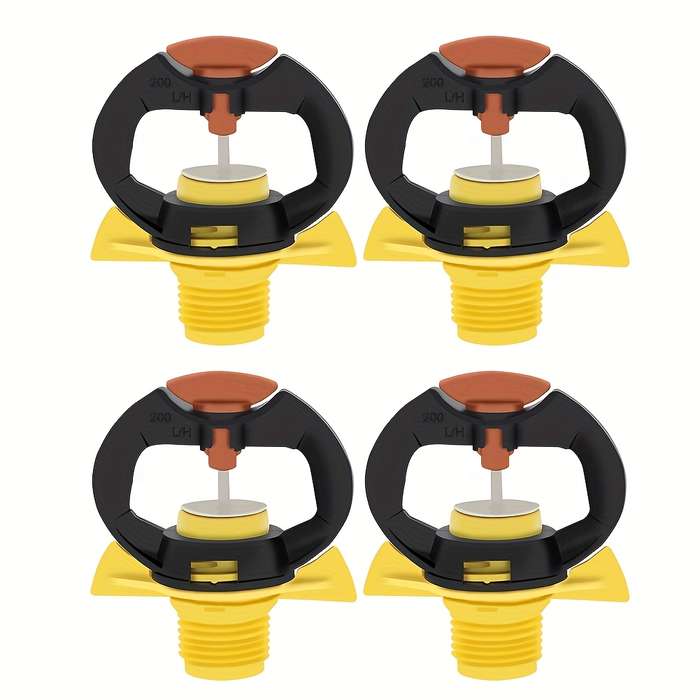 4Pcs 4 Point Rotating Sprinkler Nozzles