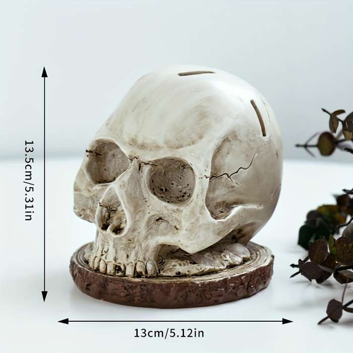 1pc Skull Knife Holder for Kitchen Storage Skull Knife Holder Kitchen Decorations Horror Ki