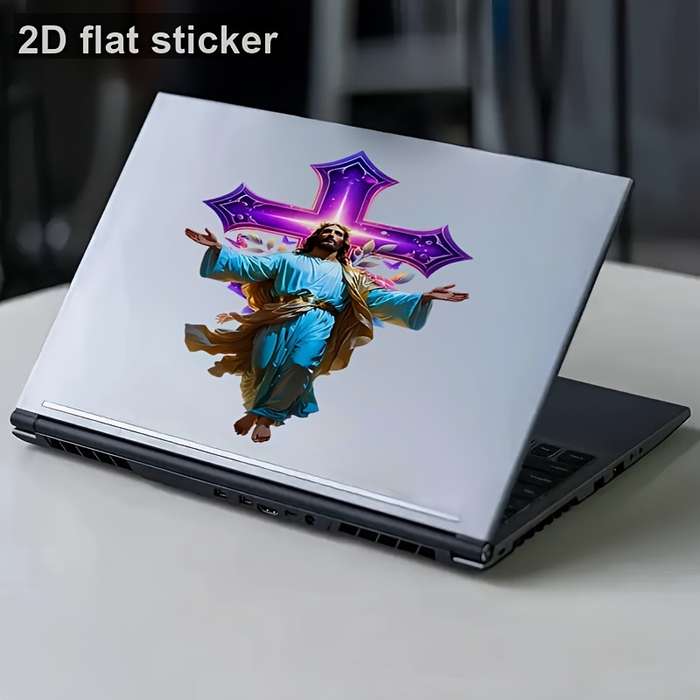 1pc Cartoon Jesus Christian Themed Stickers