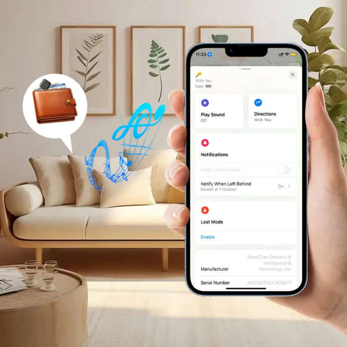 IOS Smart Tracker Finder