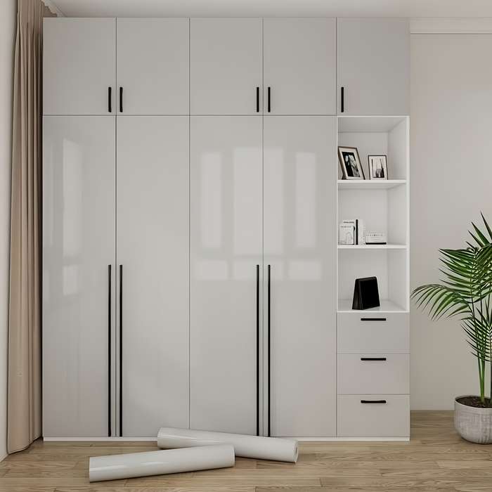 1PC Wall StickersPaint White60cm WideX5m Long