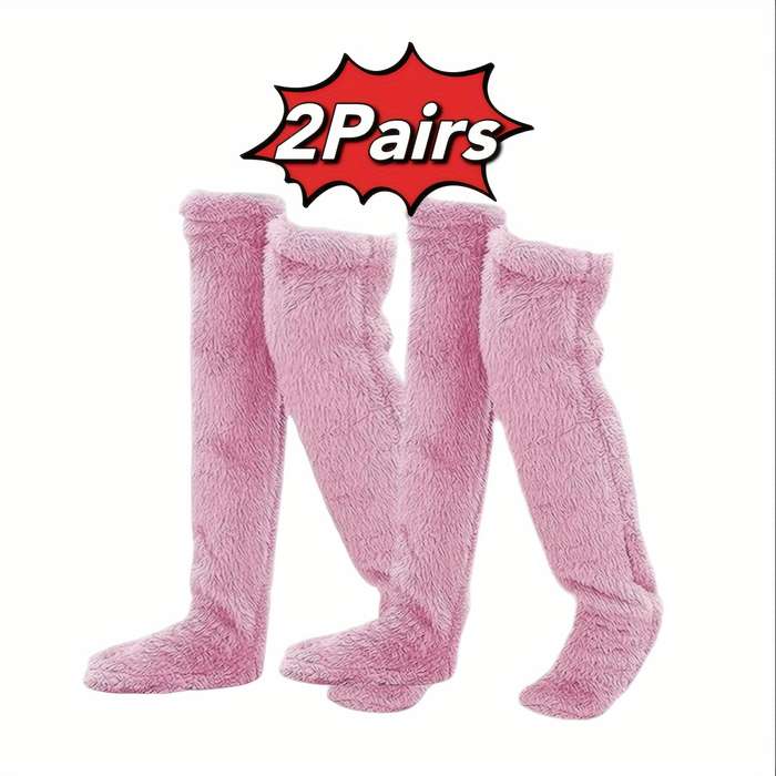 Sock Pink 2Pairs  One Size