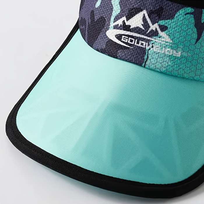 1pc Men'S Sun Hats with a Cool Elastic Design Featuring a Mesh Baseball Cap Style Ideal for Tenni