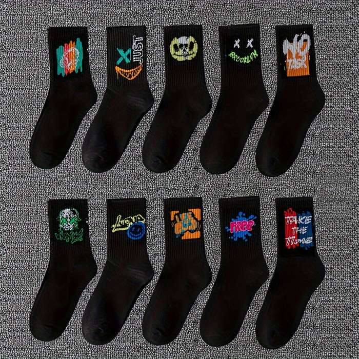 Sock Mixing Group 5 10Pairs  One Size