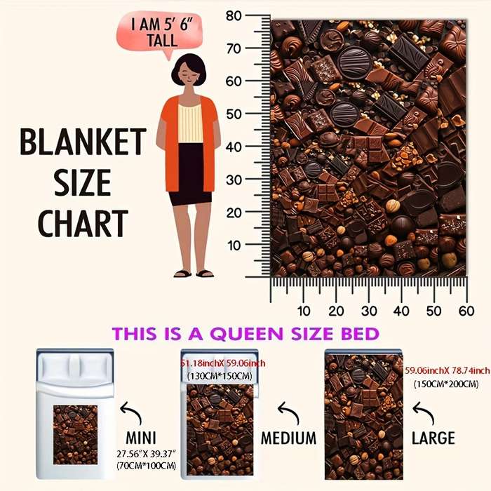 1ps Blanket Size 150X200Cm